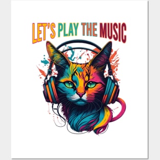 let's play the music Posters and Art